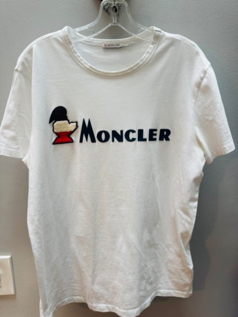Moncler Raised Graphic T-Shirt, Men's Large